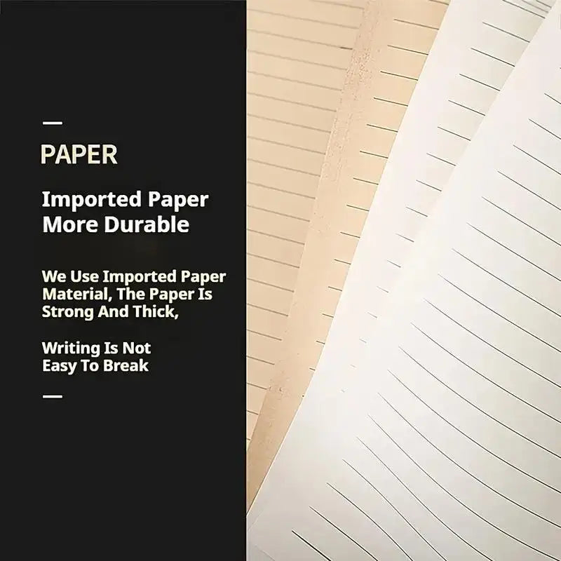 Vintage Embossed Leather Journal - A5 Retro Hardcover Notebook , Ideal for Writing, Diary, Business