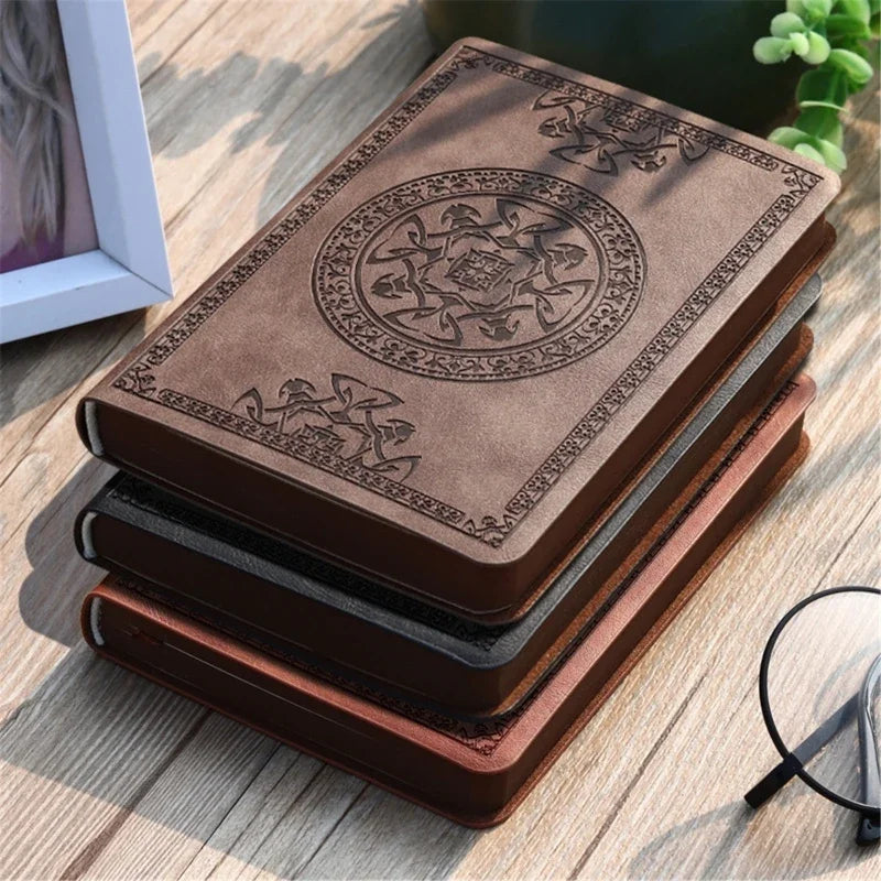 2026 New Portable Vintage Leather Notebook Diary Journal Stationery Gift Portable And Easy To Use
