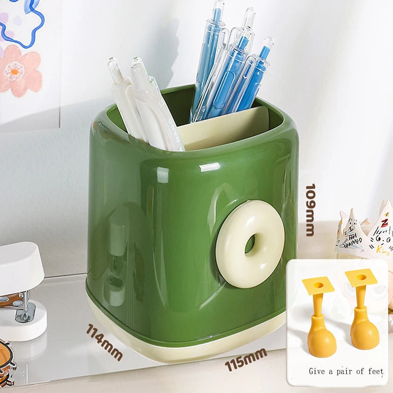 Student Desk Fun Pen Holder Stationery Storage Box More Exquisite and Large-capacity Pen Holder Storage Box for Office Desks